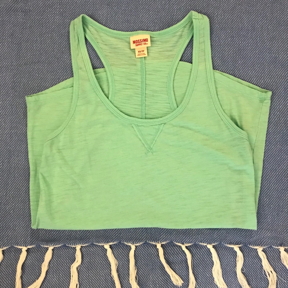 XS Tiffany blue tank top- Mossimo